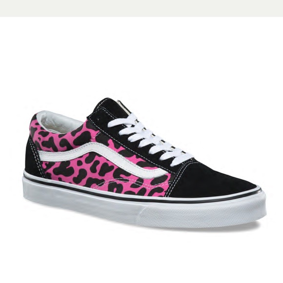 vans pink leopard